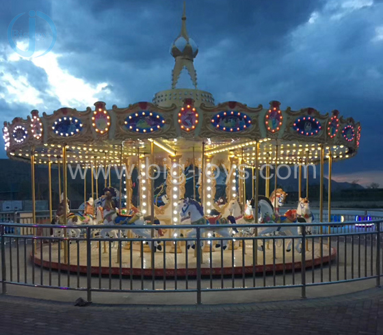 Amusement Park Ride Carousel