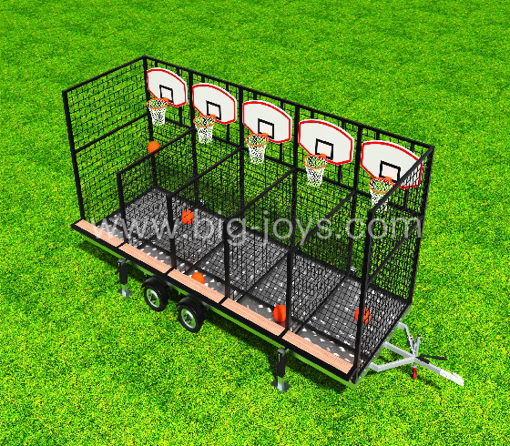 Basketball Hoop With Trailer