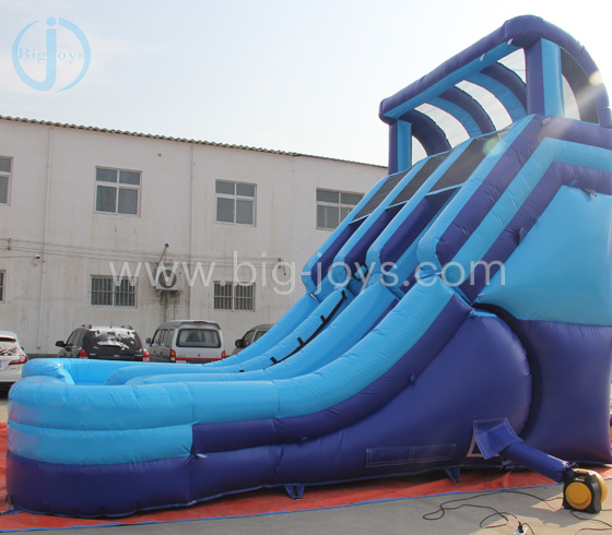 Inflatable toboggan ---Zhengzhou Bigjoys Amusement Equipment Co., Ltd