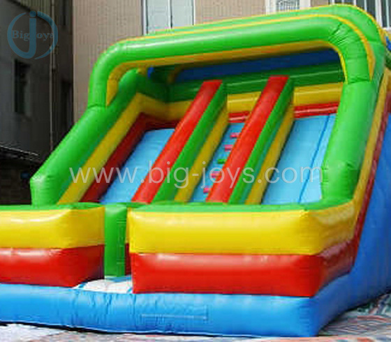 Inflatable slide