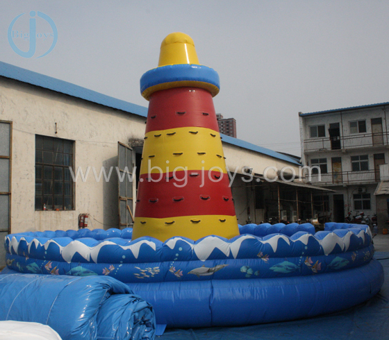 Inflable climbing Tower