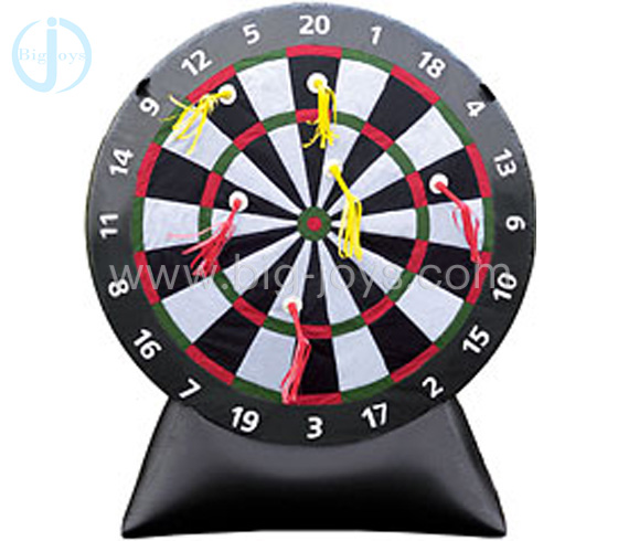 Inflatable dart game