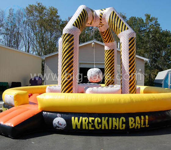 Inflatable wrecking Ball