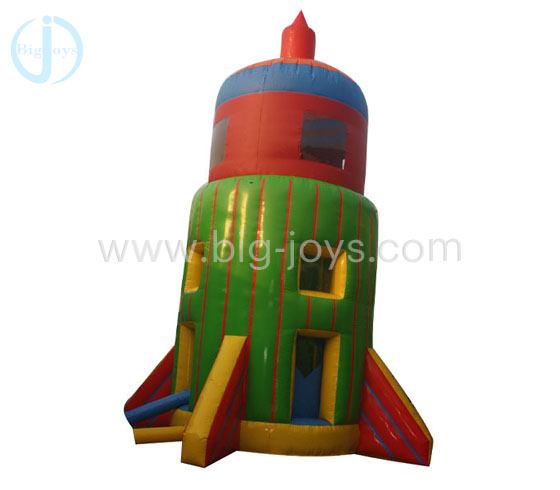 Inflatable high tower