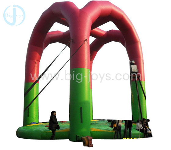 Inflatable 4 persons bungee