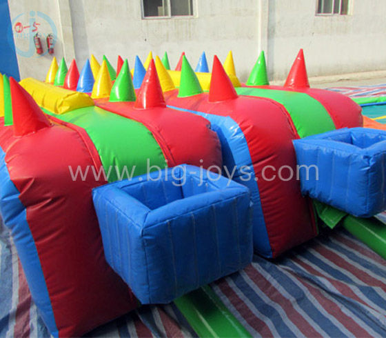 Inflatable shoot games