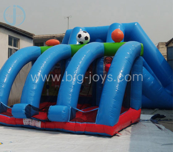 Inflatable football game area 