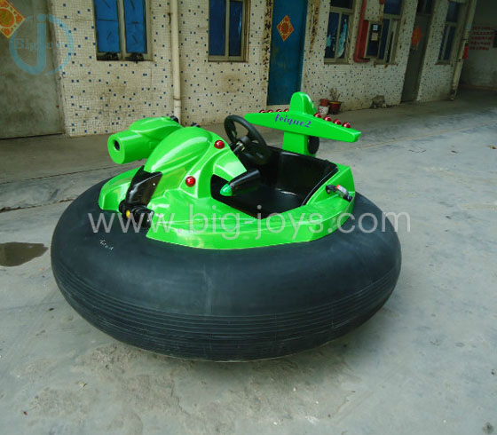 Round Battery Bumper car with Gun