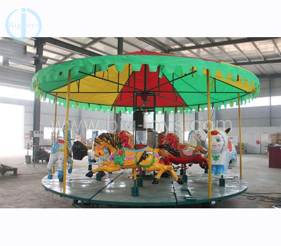 16 seats simple carousel with trailer