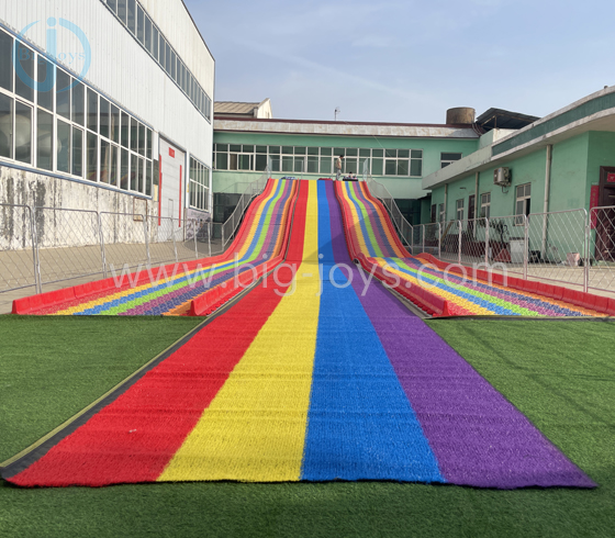 Movable rainbow slide,rainbow slide