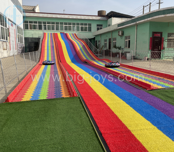 Movable rainbow slide,rainbow slide