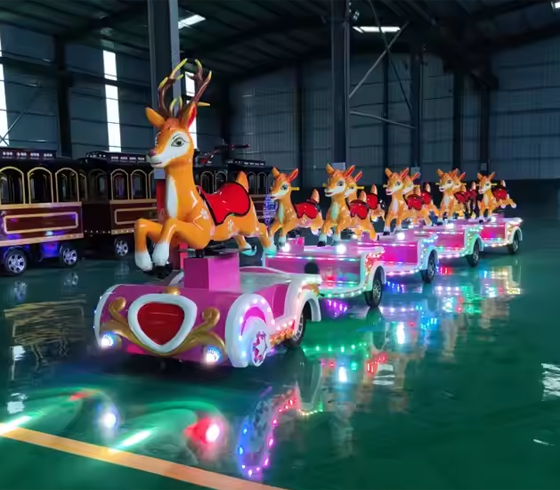 Reindeer TracklessTrain