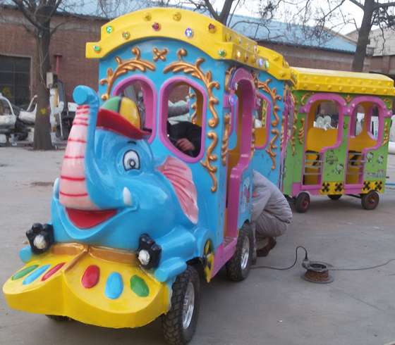 Elephant Trackless Train Ride
