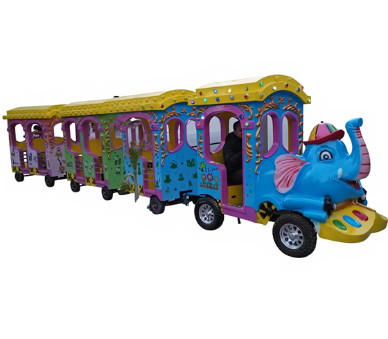 Four Wheel Electric Sightseeing Bus