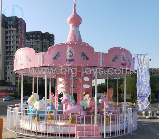 Outdoor Carousel, 21 seats Candy house carousel