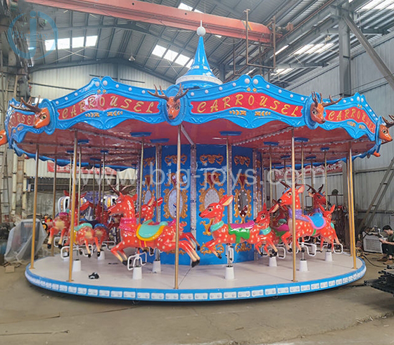 16/24 seats Christmas Carousel,Outdoor Carousel, Carousel Gardens ...