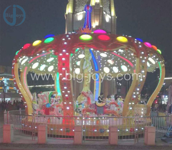 Children Park Crown Carousel